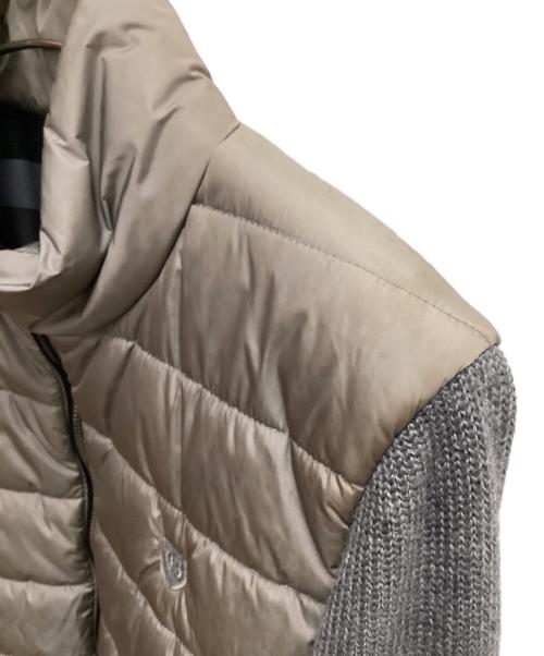 BLACK LABEL CRESTBRIDGE（ブラックレーベル クレストブリッジ）BLACK LABEL CRESTBRIDGE (ブラックレーベル クレストブリッジ) ニットジャケット グレー サイズ:SIZE Mの古着・服飾アイテム