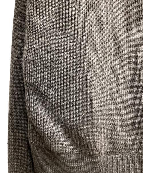 BLACK LABEL CRESTBRIDGE（ブラックレーベル クレストブリッジ）BLACK LABEL CRESTBRIDGE (ブラックレーベル クレストブリッジ) ニットジャケット グレー サイズ:SIZE Mの古着・服飾アイテム