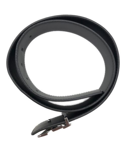 LOUIS VUITTON（ルイ ヴィトン）LOUIS VUITTON (ルイ ヴィトン) レザーベルト ブラックの古着・服飾アイテム