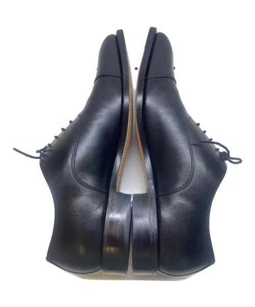 SCOTCH GRAIN（スコッチグレイン）SCOTCH GRAIN (スコッチグレイン) ストレートチップシューズ ブラック サイズ:25cmの古着・服飾アイテム