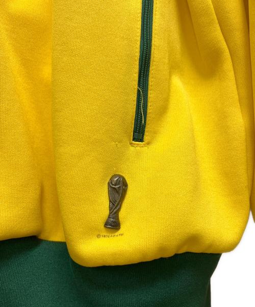 adidas（アディダス）adidas (アディダス) トラックジャケット イエロー×グリーン サイズ:SIZE L（日本語表記 2XO）の古着・服飾アイテム