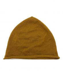 BOTTEGA VENETA（ボッテガベネタ）の古着「ウール混ニットビーニー」｜ブラウン