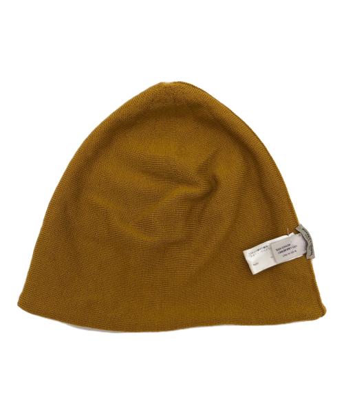 BOTTEGA VENETA（ボッテガベネタ）BOTTEGA VENETA (ボッテガベネタ) ウール混ニットビーニー ブラウンの古着・服飾アイテム