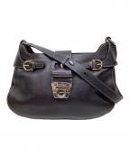 Salvatore Ferragamoサルヴァトーレ フェラガモ）の古着「ワンショルダーバッグ」｜ブラック