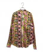 Emilio Pucciエミリオ プッチ）の古着「総柄シャツ」｜ピンク×パープル