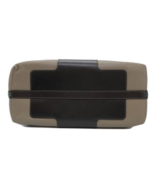 BALLY（バリー）BALLY (バリー) PINA-SM/49 グレー×ブラウンの古着・服飾アイテム