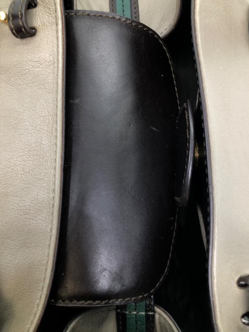 BALLY（バリー）BALLY (バリー) PINA-SM/49 グレー×ブラウンの古着・服飾アイテム