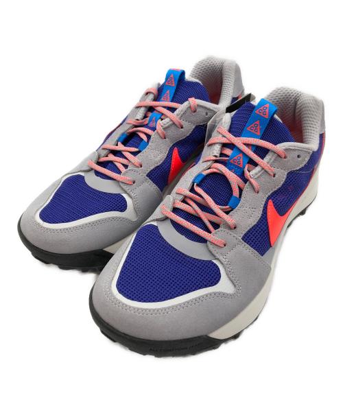 NIKE ACG（ナイキエーシージー）NIKE ACG (ナイキエージーシー) ACG LOWCATE グレー×ブルー サイズ:SIZE 28cm 未使用品の古着・服飾アイテム