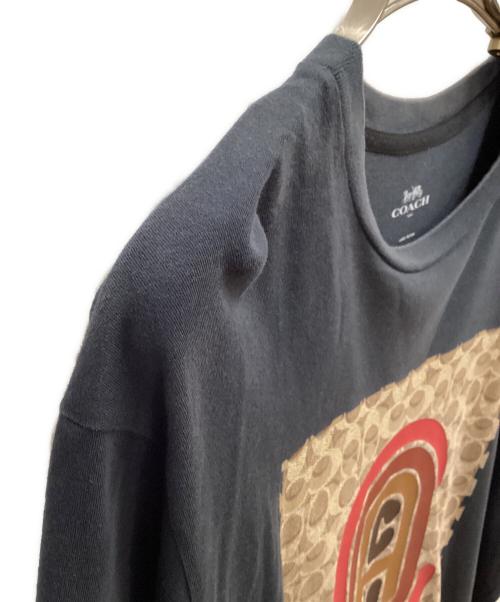 COACH（コーチ）COACH (コーチ) Tシャツ ブラック サイズ:SIZE Lの古着・服飾アイテム