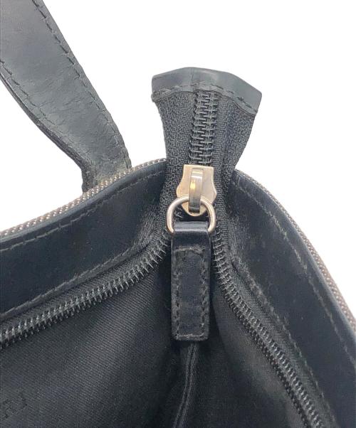 BVLGARI（ブルガリ）BVLGARI (ブルガリ) ショルダーバッグ ブラックの古着・服飾アイテム