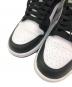 NIKE (ナイキ) JORDAN AIR JORDAN 1 MID WMNS ホワイト×ブラック サイズ:SIZE 25.5cm：8000円
