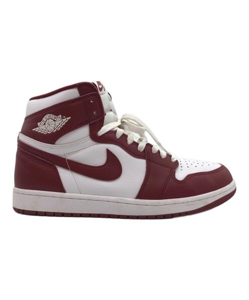 NIKE（ナイキ）NIKE (ナイキ) Air Jordan 1 Retro ボルドー×ホワイト サイズ:SIZE 28.5cmの古着・服飾アイテム