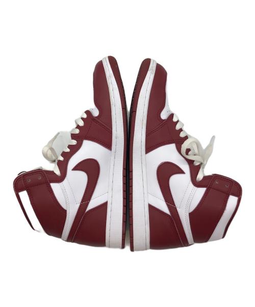 NIKE（ナイキ）NIKE (ナイキ) Air Jordan 1 Retro ボルドー×ホワイト サイズ:SIZE 28.5cmの古着・服飾アイテム