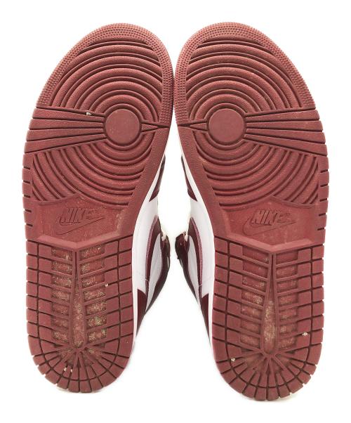 NIKE（ナイキ）NIKE (ナイキ) Air Jordan 1 Retro ボルドー×ホワイト サイズ:SIZE 28.5cmの古着・服飾アイテム