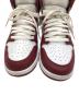 NIKE (ナイキ) Air Jordan 1 Retro ボルドー×ホワイト サイズ:SIZE 28.5cm：8000円