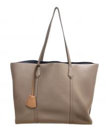 TORY BURCH（トリーバーチ）の古着「トリプルコンパートメント トートバッグ」｜ベージュ