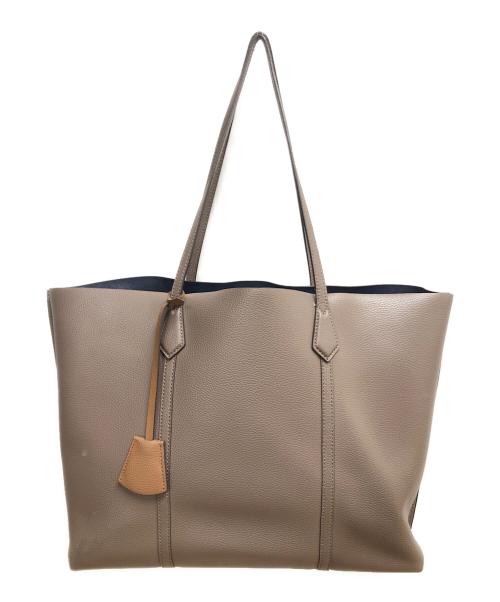 TORY BURCH（トリーバーチ）TORY BURCH (トリーバーチ) トリプルコンパートメント トートバッグ ベージュの古着・服飾アイテム