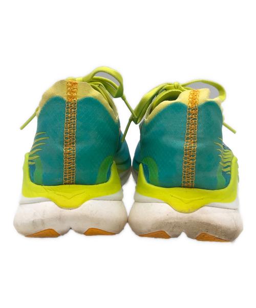 HOKAONEONE（ホカオネオネ）HOKAONEONE (ホカオネオネ) ロケット X 2（エックスツー） グリーン×イエロー サイズ:SIZE 25.5cmの古着・服飾アイテム