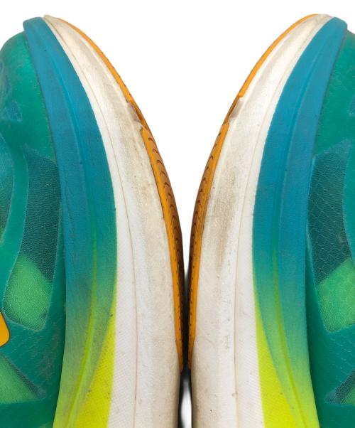 HOKAONEONE（ホカオネオネ）HOKAONEONE (ホカオネオネ) ロケット X 2（エックスツー） グリーン×イエロー サイズ:SIZE 25.5cmの古着・服飾アイテム