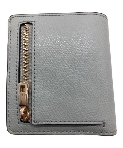 FURLA（フルラ）FURLA (フルラ) CAMELIA S COMPACT WALLET BIFOLD スカイブルーの古着・服飾アイテム