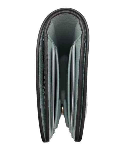 FURLA（フルラ）FURLA (フルラ) CAMELIA S COMPACT WALLET BIFOLD スカイブルーの古着・服飾アイテム