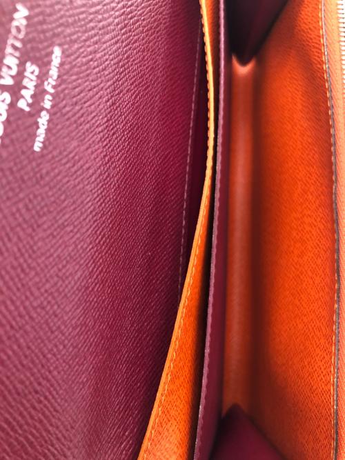 LOUIS VUITTON（ルイ ヴィトン）LOUIS VUITTON (ルイ ヴィトン) エピ　ポルトフォイユ・エミリー オレンジ×レッドの古着・服飾アイテム