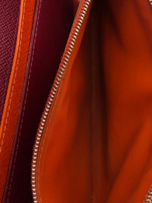 LOUIS VUITTON（ルイ ヴィトン）LOUIS VUITTON (ルイ ヴィトン) エピ　ポルトフォイユ・エミリー オレンジ×レッドの古着・服飾アイテム