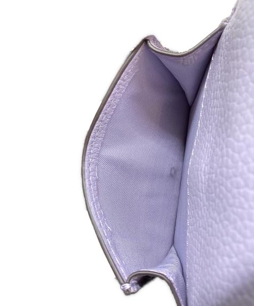 TORY BURCH（トリーバーチ）TORY BURCH (トリーバーチ) マックグロー 3つ折り財布 パープルの古着・服飾アイテム