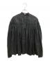 SCYE（サイ）の古着「リネンピンタックブラウス」｜ブラック