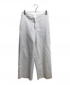 BALLSEYボールジィ）の古着「フルダルダブルドビー セミワイドパンツ」｜ホワイト