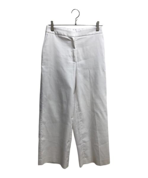 BALLSEY（ボールジィ）BALLSEY (ボールジィ) フルダルダブルドビー セミワイドパンツ ホワイト サイズ:SIZE 38の古着・服飾アイテム