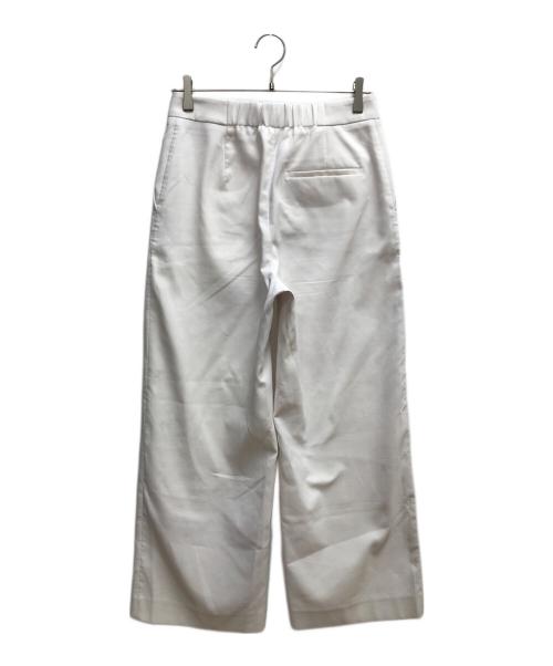 BALLSEY（ボールジィ）BALLSEY (ボールジィ) フルダルダブルドビー セミワイドパンツ ホワイト サイズ:SIZE 38の古着・服飾アイテム