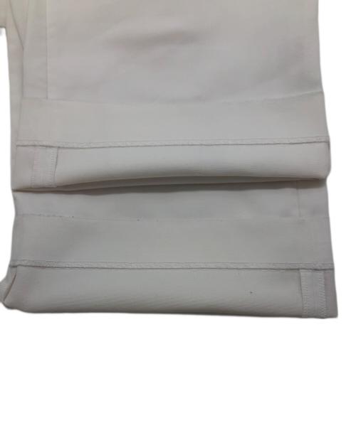 BALLSEY（ボールジィ）BALLSEY (ボールジィ) フルダルダブルドビー セミワイドパンツ ホワイト サイズ:SIZE 38の古着・服飾アイテム