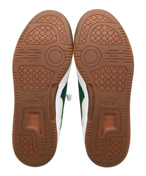 PUMA（プーマ）PUMA (プーマ) REBOUND V6 LOW（リバウンドV6ロウ） ホワイト×グリーン サイズ:SIZE 26cmの古着・服飾アイテム