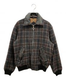 McGREGOR（マクレガー）の古着「ドリズラージャケット」｜グレー×レッド
