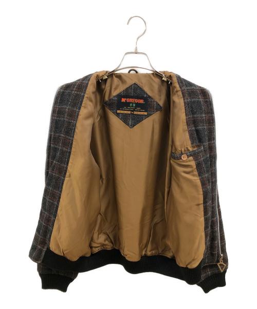 McGREGOR（マクレガー）McGREGOR (マクレガー) ドリズラージャケット グレー×レッド サイズ:SIZE Mの古着・服飾アイテム