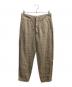 TRANSIT PAR-SUCH（トランジット パーサッチ）の古着「リネンパンツ」｜ベージュ
