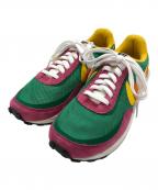 NIKE×sacaiナイキ×サカイ）の古着「LD Waffle（LD ワッフル）」｜グリーン×ピンク
