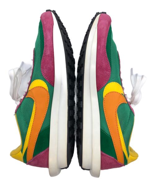 NIKE（ナイキ）NIKE (ナイキ) sacai (サカイ) LD Waffle（LD ワッフル） グリーン×ピンク サイズ:SIZE 26.5cmの古着・服飾アイテム