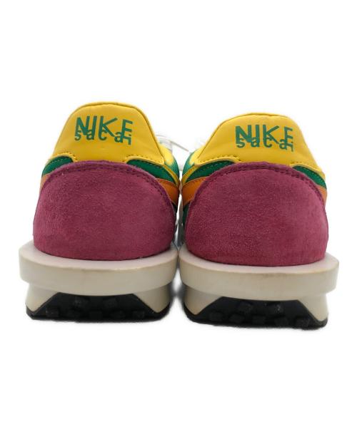 NIKE（ナイキ）NIKE (ナイキ) sacai (サカイ) LD Waffle（LD ワッフル） グリーン×ピンク サイズ:SIZE 26.5cmの古着・服飾アイテム