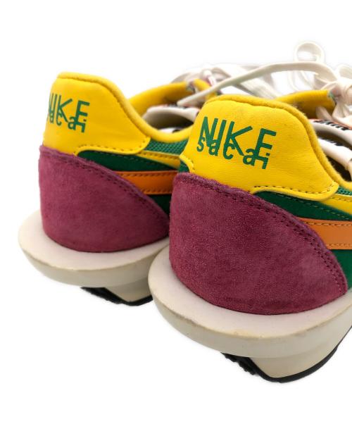 NIKE（ナイキ）NIKE (ナイキ) sacai (サカイ) LD Waffle（LD ワッフル） グリーン×ピンク サイズ:SIZE 26.5cmの古着・服飾アイテム