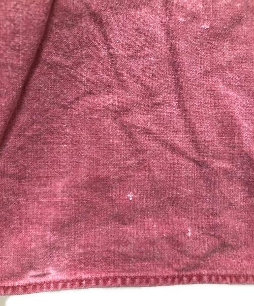 BANANA REPUBLIC（バナナリパブリック）BANANA REPUBLIC (バナナリパブリック) ミリタリーシャツ レッド サイズ:SIZE XLの古着・服飾アイテム