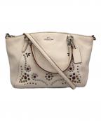 COACHコーチ）の古着「2WAYバッグ」｜アイボリー