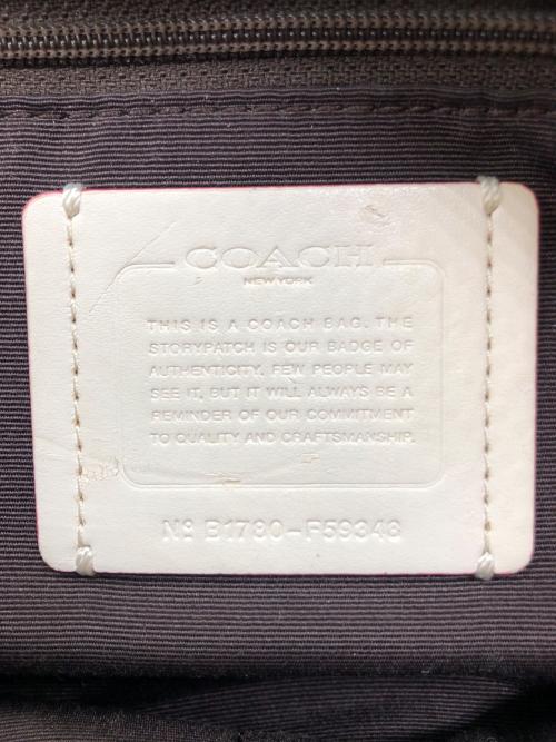 COACH（コーチ）COACH (コーチ) 2WAYバッグ アイボリーの古着・服飾アイテム