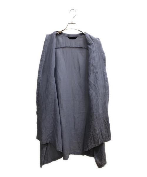 mizuiro-ind（ミズイロインド）mizuiro-ind (ミズイロインド) シャツワンピース ブルー サイズ:（表記なし）の古着・服飾アイテム