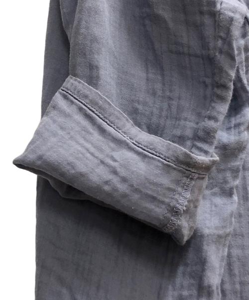 mizuiro-ind（ミズイロインド）mizuiro-ind (ミズイロインド) シャツワンピース ブルー サイズ:（表記なし）の古着・服飾アイテム