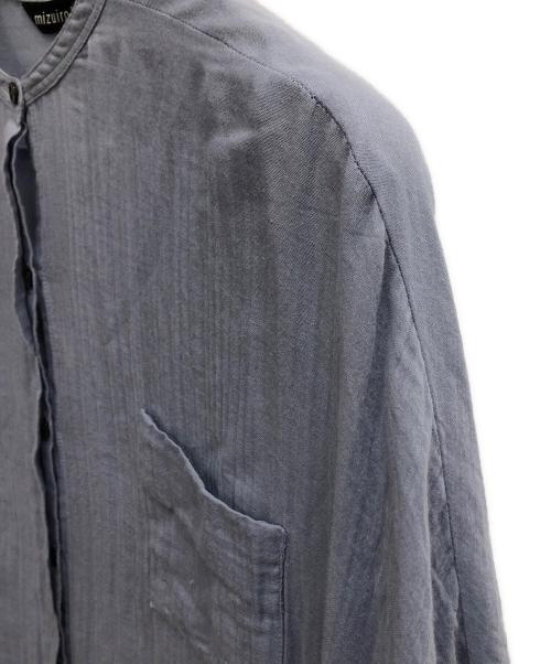 mizuiro-ind（ミズイロインド）mizuiro-ind (ミズイロインド) シャツワンピース ブルー サイズ:（表記なし）の古着・服飾アイテム