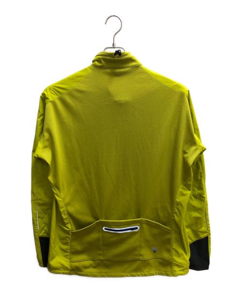 mont-bell（モンベル）mont-bell (モンベル) ライトシェル サイクルジャケット イエロー×ネイビー サイズ:SIZE XL 未使用品の古着・服飾アイテム