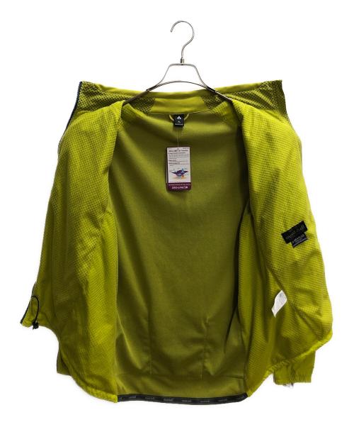 mont-bell（モンベル）mont-bell (モンベル) ライトシェル サイクルジャケット イエロー×ネイビー サイズ:SIZE XL 未使用品の古着・服飾アイテム