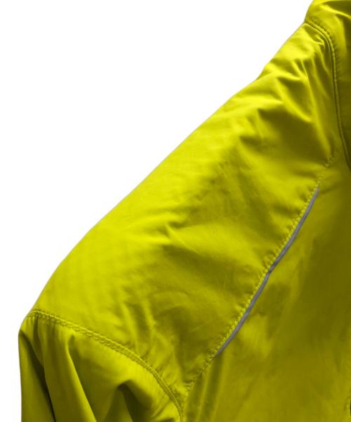 mont-bell（モンベル）mont-bell (モンベル) ライトシェル サイクルジャケット イエロー×ネイビー サイズ:SIZE XL 未使用品の古着・服飾アイテム